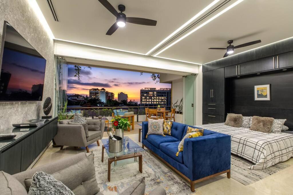 Apartamento New! Luxury 2bd 2ba Romantic Zone Largest Pool In Pv Sea View Balcony